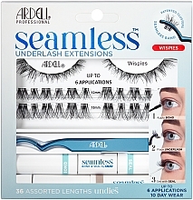 Düfte, Parfümerie und Kosmetik Wimpernverlängerungsset - Ardell Seamless Underlash Extensions Wispies Kit