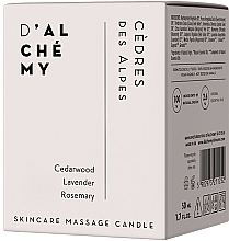 Massagekerze für Gesicht und Körper - D'Alchemy Skincare Massage Candle — Bild N2