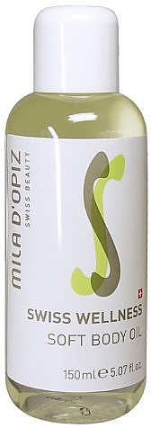 Körperöl - Mila D’Opiz Swiss Wellness Soft Body Oil — Bild N1