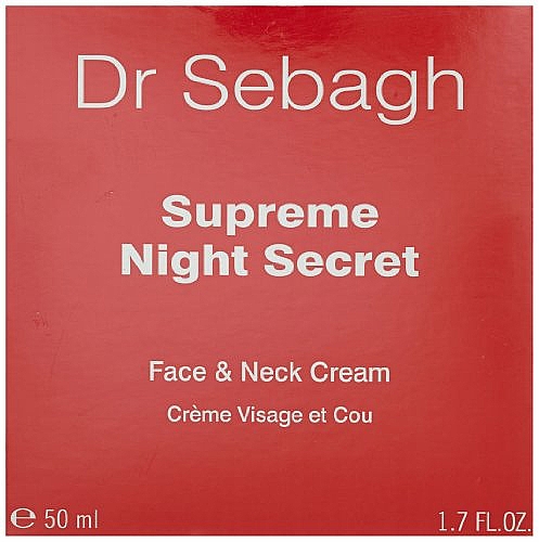 Regenerierende Nachtcreme - Dr Sebagh Supreme Night Secret Face & Neck Cream — Bild N2