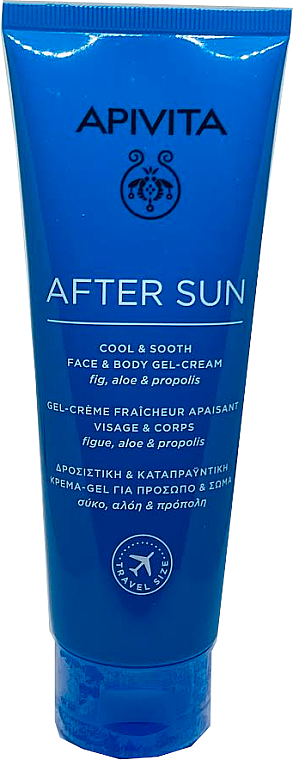 After-Sun Gel-Creme mit Aloe und Propolis - Apivita After Sun Cool & Smooth Face & Body Gel-Cream — Bild N1
