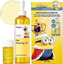 Set - Manyo Pure Cleansing Oil Minions Set (Reinigungsöl 300ml + Reinigungsöl 25ml + Accessoire 1 St.)  — Bild N1