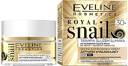Glättende und verjüngende Gesichtscreme mit Schneckenschleimextrakt - Eveline Cosmetics Royal Snail 30+ — Bild N1
