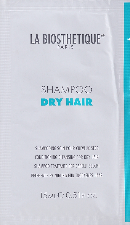 Reinigendes Shampoo für trockenes Haar - La Biosthetique Dry Hair Shampoo (Probe)  — Bild N1