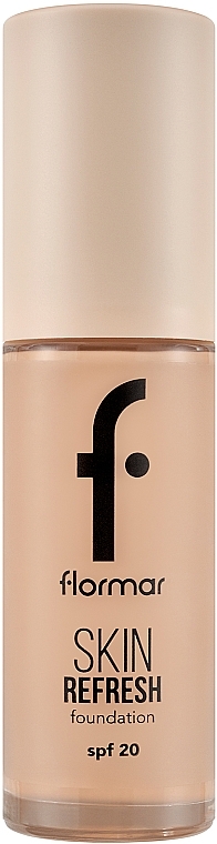 Foundation für das Gesicht - Flormar Skin Refresh Foundation SPF 20  — Bild N1