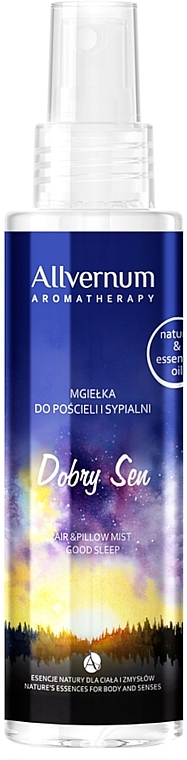 Aromatisches Spray für Bettwäsche und Schlafzimmer - Allvernum Air & Pillow Mist Good Sleep — Bild N1