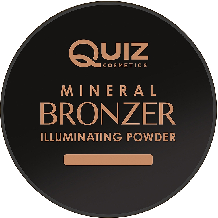 Puder-Bronzer für das Gesicht - Quiz Cosmetics Mineral Powder Collection Bronzer — Bild N1