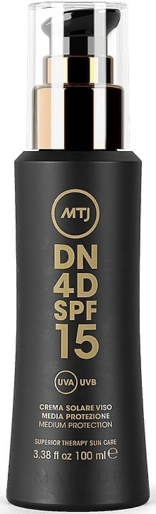 Sonnenschutz-Gesichtscreme SPF15 - MTJ Cosmetics Superior Therapy Sun DN4D Cream SPF15 — Bild 100 ml