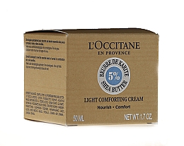 Leichte pflegende Gesichtscreme mit Sheabutter - L'occitane Light Face Cream — Bild N3