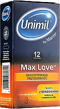 Düfte, Parfümerie und Kosmetik Kondome Max Love 12 St. - Unimil Max Love