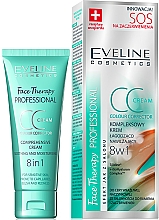 Düfte, Parfümerie und Kosmetik Beruhigende Gesichtscreme - Eveline Cosmetics Therapy