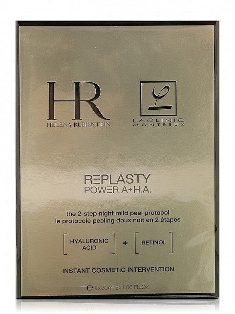 2-Phasen Nachtpeeling für das Gesicht mit Hyaluronsäure & Retinol - Helena Rubinstein Re-Plasty Power A + H.A. — Bild N1