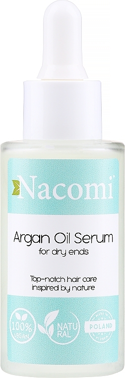 Haarserum - Nacomi Natural With Moroccan Argan Oil Serum — Bild N1