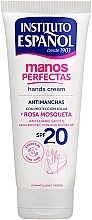 Düfte, Parfümerie und Kosmetik Handcreme - Instituto Espanol Manos Perfectas Anti-Stain SPF20