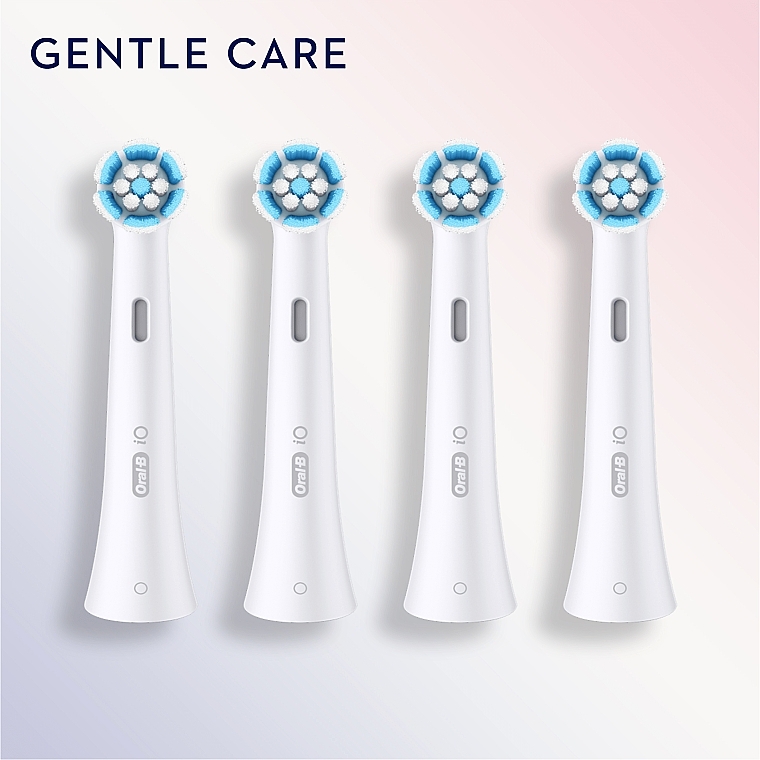 Elektrische Zahnbürsteneinsätze weiß 4 Stück - Oral-B iO Gentle Care — Bild N13