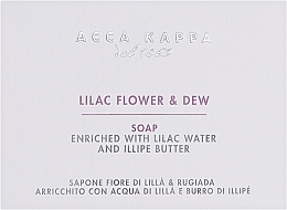 Seife Fliederblüte und Tau - Acca Kappa Lilac Flower & Dew Soap — Bild N2