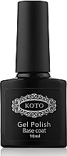 Düfte, Parfümerie und Kosmetik Nagellack-Base - Koto Gel Polish Base Coat