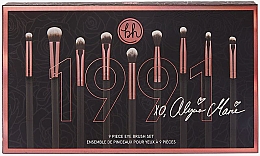 Düfte, Parfümerie und Kosmetik Lidschattenpinsel-Set 9-tlg. - BH Cosmetics 1991 by Alycia Marie 9 Piece Eye Brush Set