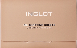 Mattierende Gesichtstücher - Inglot Oil Blotting Sheet — Bild N1