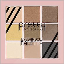 Lidschattenpalette - Pretty By Flormar Eye Shadow Palette — Bild N2