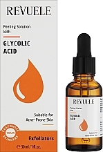 Gesichtspeeling mit Glykolsäure für problematische Haut - Revuele Exfoliators Peeling Solution With Glycolic Acid — Bild N2