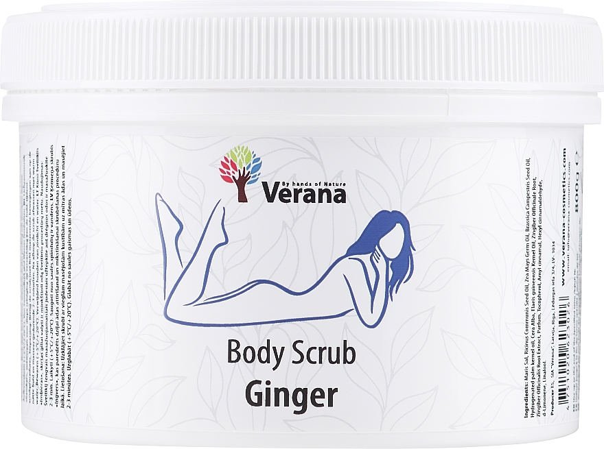 Körperpeeling Ingwer - Verana Body Scrub Ginger — Bild N2