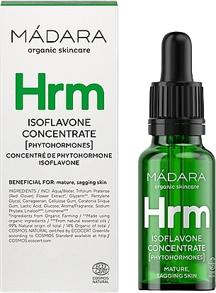 Gesichtskonzentrat - Madara Cosmetics Actives Isoflavone Concentrate — Bild N1