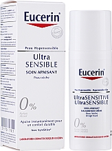 Reichhaltige und beruhigende Tagescreme für trockene Haut - Eucerin Ultrasensitive Soothing Cream Dry Skin — Bild N2