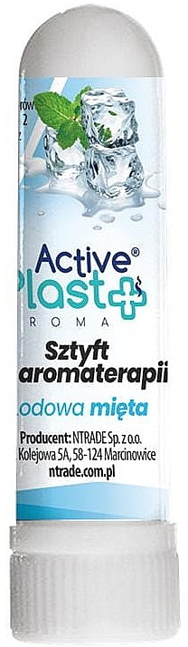 Erfrischender Nasenstift mit Minzaroma - Ntrade Active Plast — Bild N1