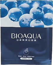 Düfte, Parfümerie und Kosmetik Aufhellende Gesichtsmaske mit Heidelbeere - Bioaqua Blueberry Facial Mask