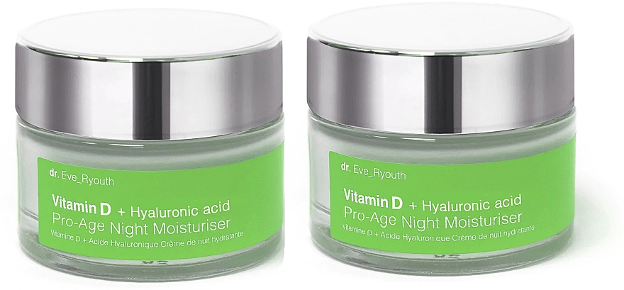 Gesichtspflegeset - Dr. Eve_Ryouth Vitamin D + Hyaluronic Acid Pro-Age — Bild N1
