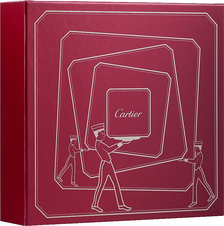 Cartier Pasha de Cartier Edition Noire - Duftset (Eau de Toilette 100ml + Deostick 75ml) — Bild N1