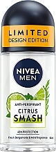Düfte, Parfümerie und Kosmetik Deo Roll-on Antitranspirant für Männer - Nivea Men Citrus Smash Antiperspirant