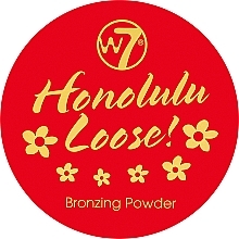 Loser Bronzepuder - W7 Honolulu Loose Bronzing Powder — Bild N1