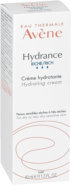 Intensive feuchtigkeitsspendende Gesichtscreme - Avene Hydrance Rich Hydrating Cream — Bild N3