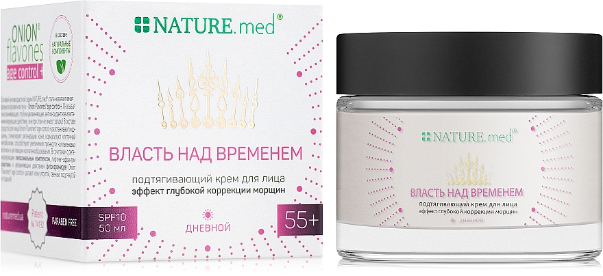 Lifting-Gesichtscreme für den Tag - NATURE.med Anti Age Timelessness Day Cream — Bild N1