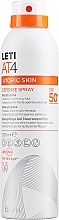Düfte, Parfümerie und Kosmetik Schutzspray - Leti At4 Atopic Skin Defense Spray Spf 50