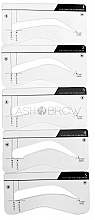 Düfte, Parfümerie und Kosmetik Augenbrauenschablone 5 Formen - Lash Brow Hard
