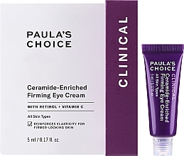 Paula's Choice Clinical Ceramide-Enriched Firming Eye Cream Travel Size - Augencreme mit Ceramiden — Bild N1