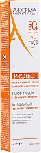 Sonnenschutzfluid SPF 50+ - A-Derma Protect Invisible Fluid Very High Protection — Bild N2