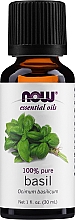 Düfte, Parfümerie und Kosmetik Ätherisches Öl Basilikum - Now Foods Basil Essential Oils