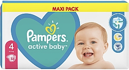 Windeln Pampers Active Baby 4 (9-14 kg) 58 St. - Pampers — Bild N4
