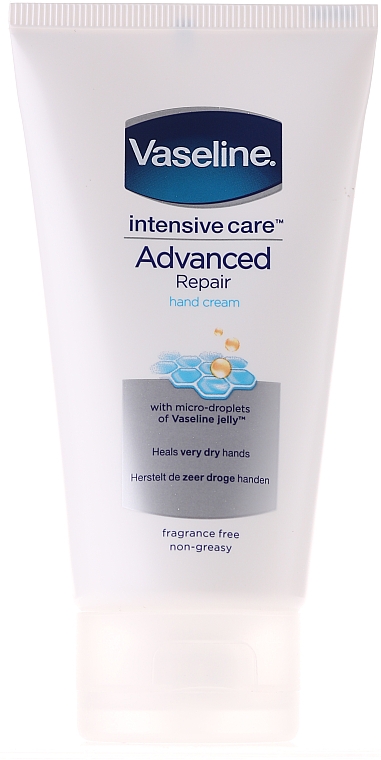 Handcreme für sehr trockene Haut - Vaseline Intensive Care Advanced Repair Hand Cream