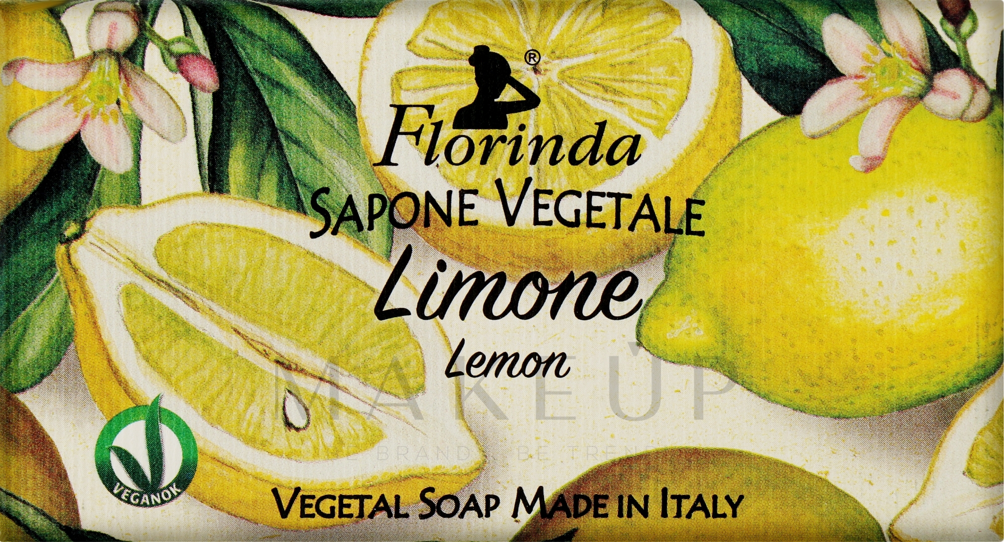 Naturseife Lemon - Florinda Lemon Natural Soap — Bild 100 g