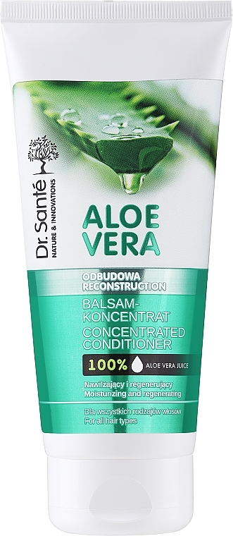 Balsam-Konzentrat für alle Haartypen mit Aloe Vera - Dr. Sante Aloe Vera