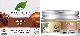 Beruhigendes Gesichts- und Körpergel mit Schneckenextrakt - Dr. Organic Bioactive Skincare Snail Gel — Bild N3