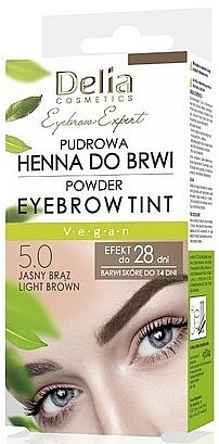 Augenbrauenhenna - Delia Powder Eyebrown Tint — Bild N1