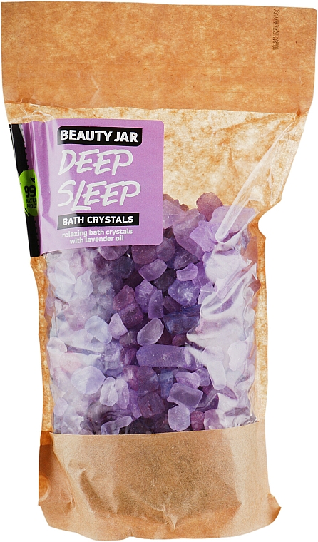 Entspannende Badekristalle mit Lavendelöl Deep Sleep - Beauty Jar Bath Crystals
