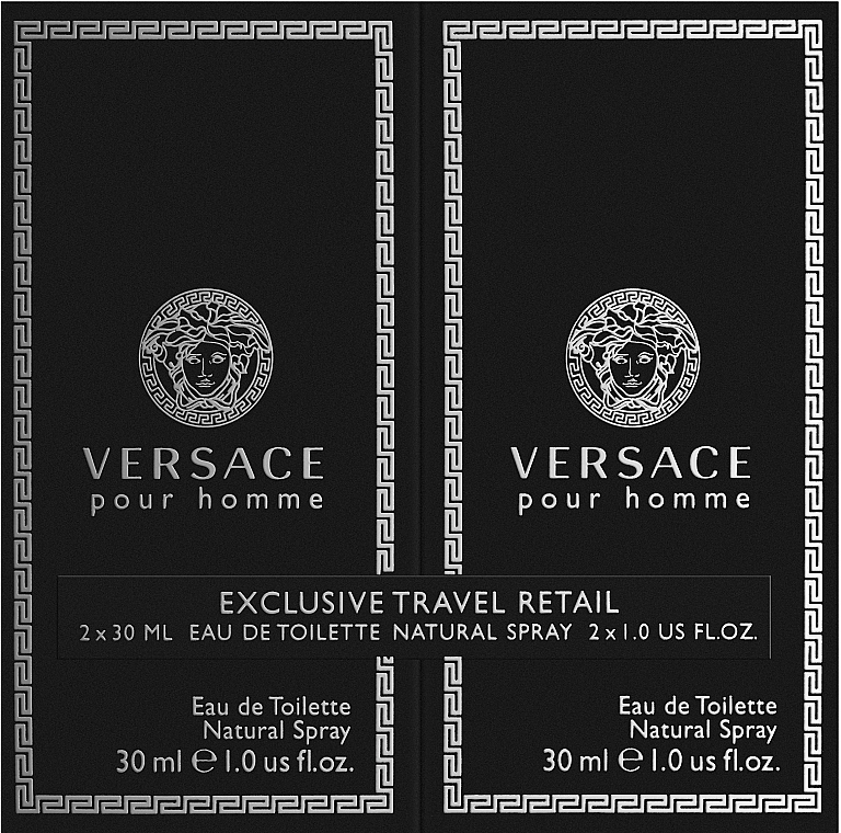 Versace Versace Pour Homme - Duftset (Eau de Toilette/30ml + Eau de Toilette/30ml) — Bild N1