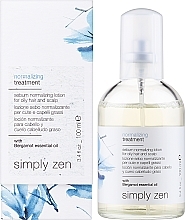 Lotion für fettige Kopfhaut und Haare - Z. One Concept Simply Zen Normalizing Treatment — Bild N2